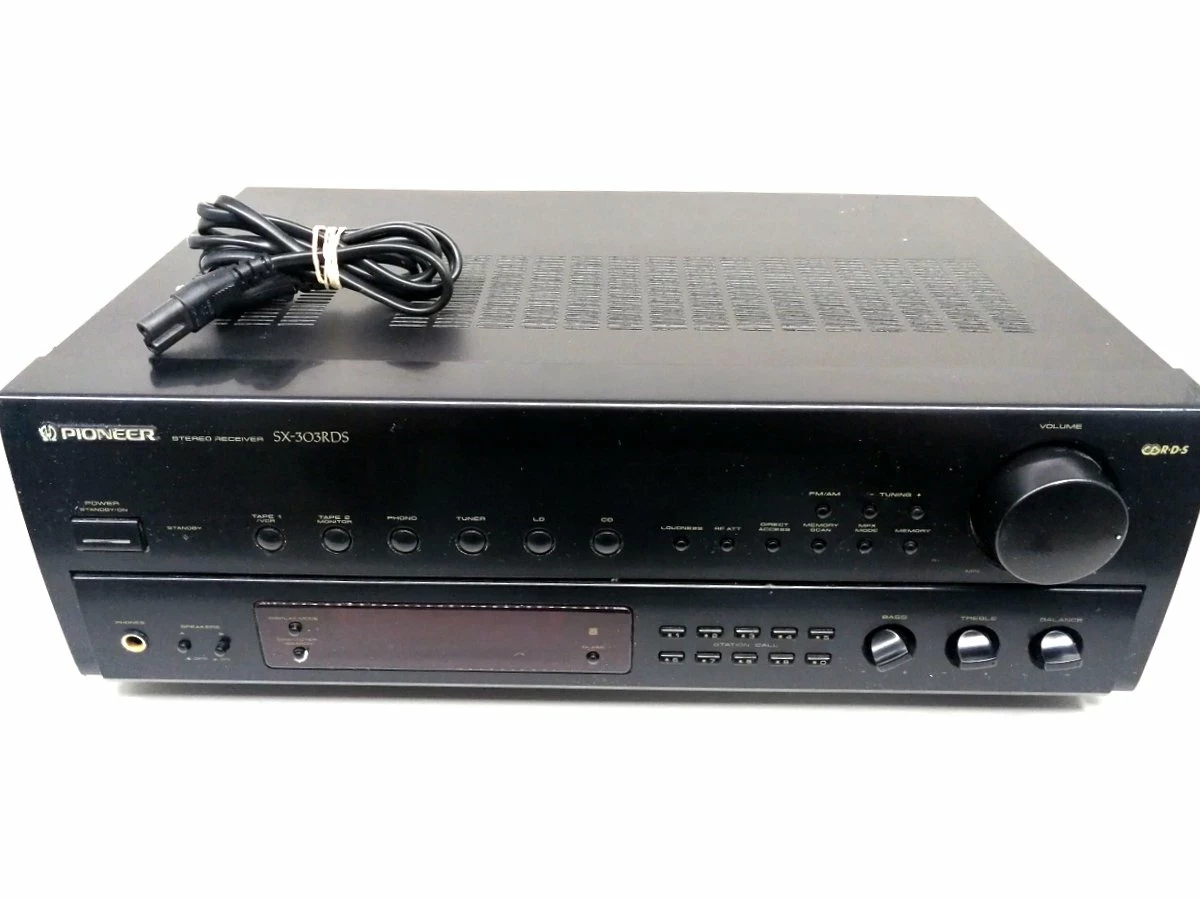 AMPLITUNER PIONEER SX-303RDS 2.0 CZARNY | Amplitunery | Loombard.pl