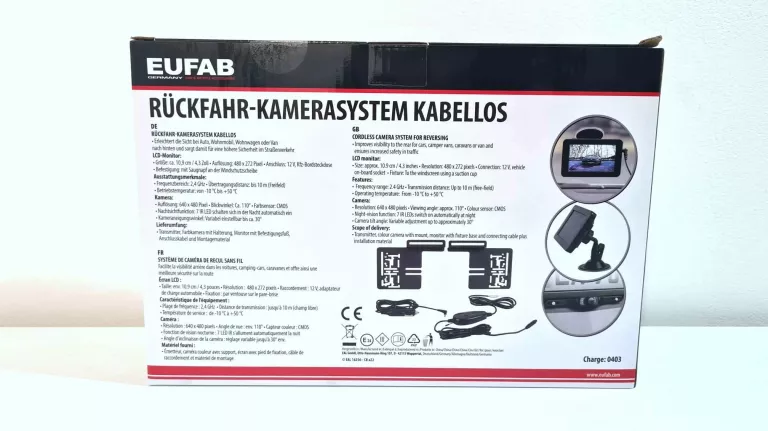 BEZPRZEWODOWA KAMERA COFANIA EUFAB LED IR