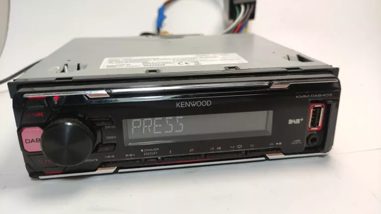RADIOODTWARZACZ KENWOOD KMM-DAB403 1-DIN 200W