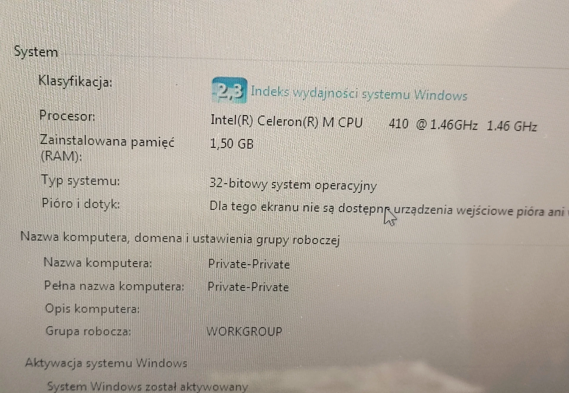 hp-pavilion-dv5000-celeron-15-gb-ram-120-gb-hdd-pojemnosc-dysku-120