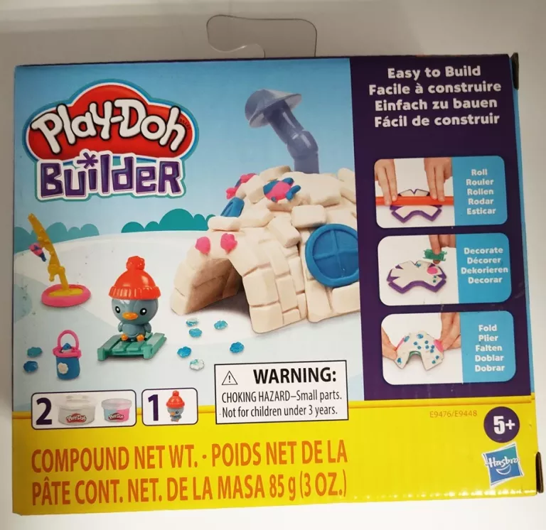 CIASTOLINA PLAY DOH BUILDER DOMEK IGLOO PINGWINEK