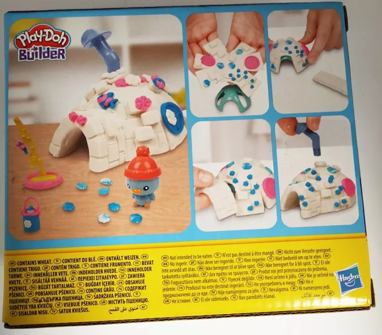 CIASTOLINA PLAY DOH BUILDER DOMEK IGLOO PINGWINEK