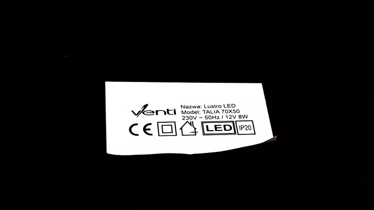 LUSTRO LED TALIA 70X50