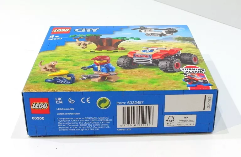 LEGO CITY 60300 WILDLIFE QUAD RATOWNIK.