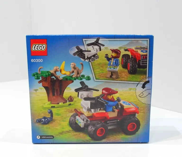 LEGO CITY 60300 WILDLIFE QUAD RATOWNIK.