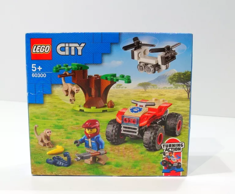 LEGO CITY 60300 WILDLIFE QUAD RATOWNIK.