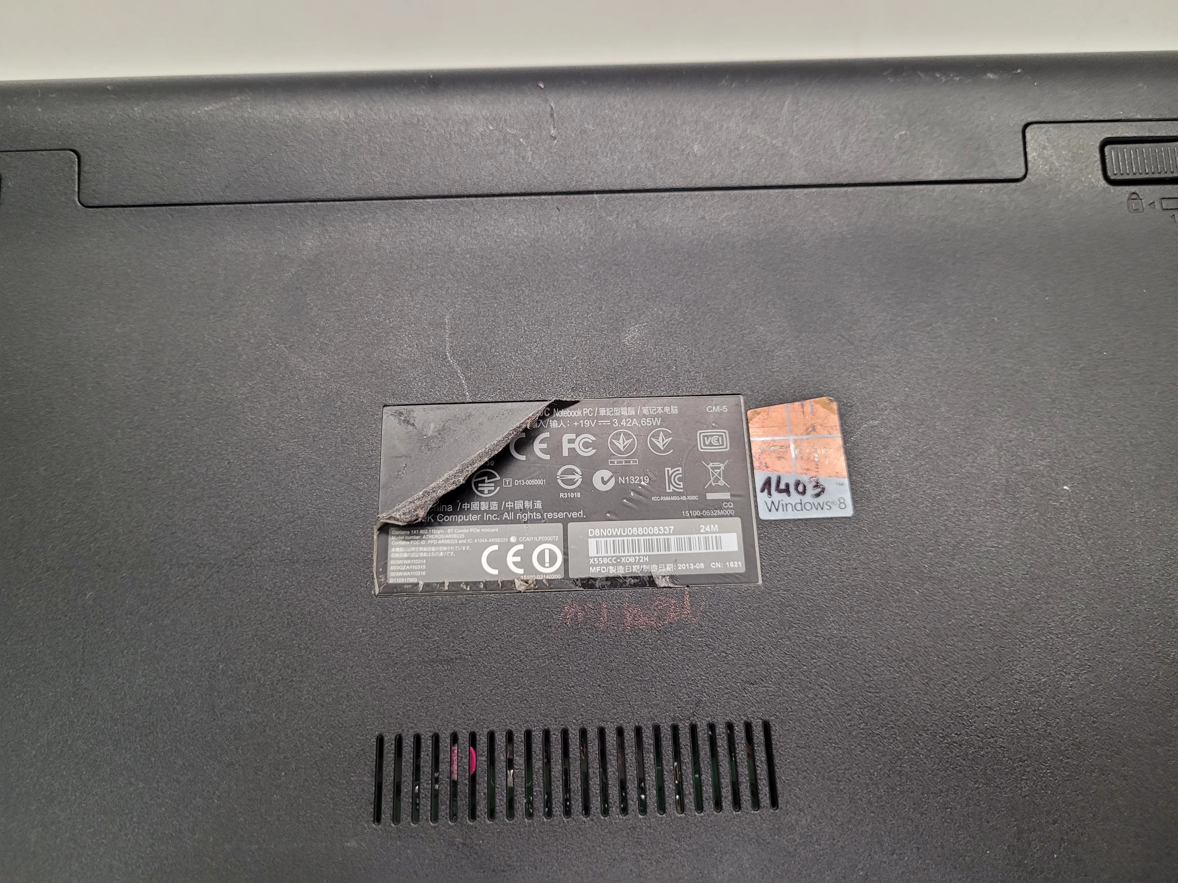 laptop-asus-x550-zasilacz-seria-procesora-intel-core-i3