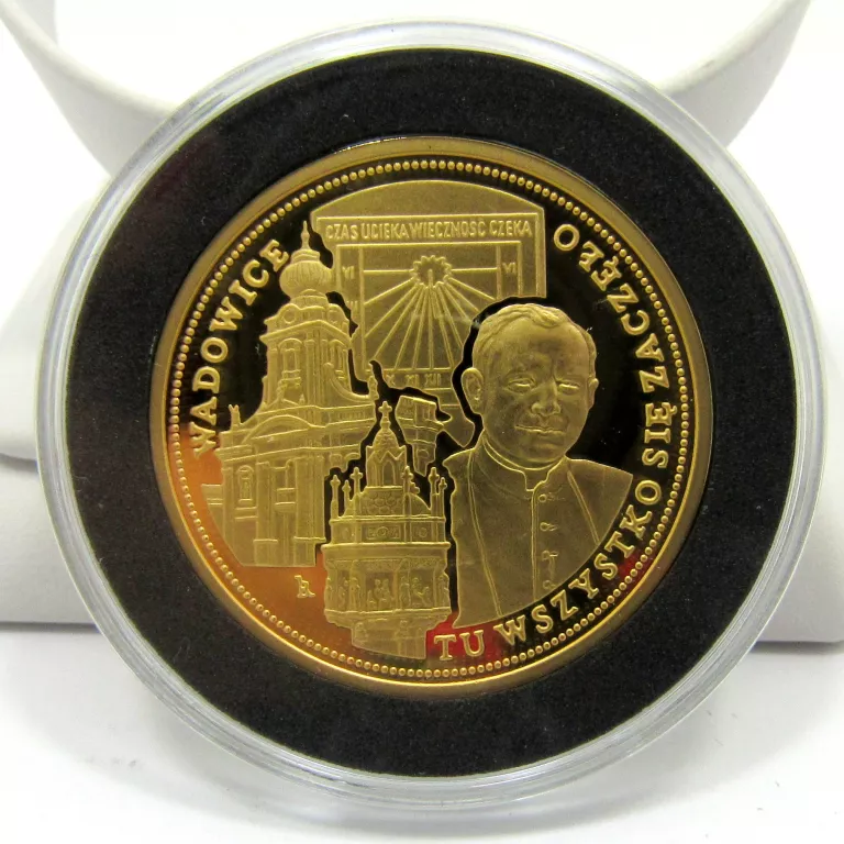 MEDAL JAN PAWEŁII WADOWICE TU WSZYSTKO SIĘ ZACZĘŁ
