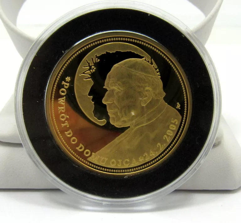 MEDAL JAN PAWEŁ II - POWRÓT DO DOMU OJCA