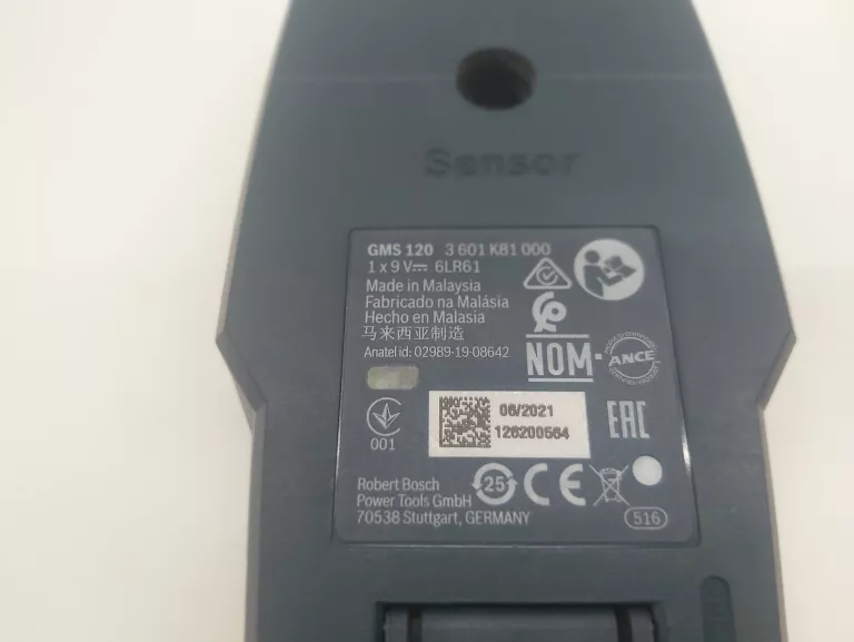 DETEKTOR METALU BOSCH GMS 120 PROFESSIONAL