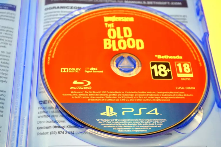 GRA PS4: WOLFENSTEIN THE OLD BLOOD - PL