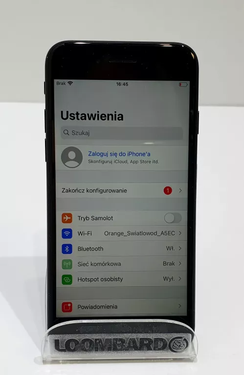 TELEFON IPHONE 7 32GB 100% BLACK