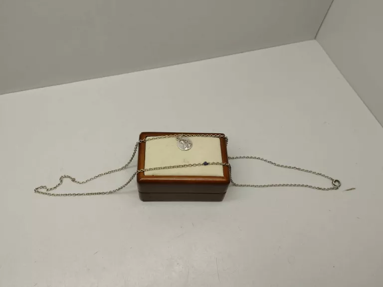 SREBRNY ŁAŃCUSZEK Z ZAWIESZKĄ 925/8,53