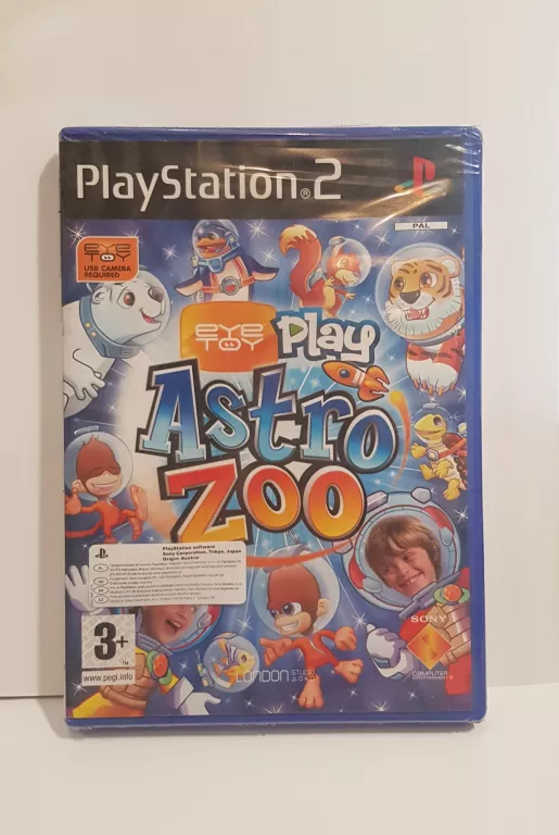 GRA PS2 EYETOY: PLAY ASTRO ZOO FOLIA