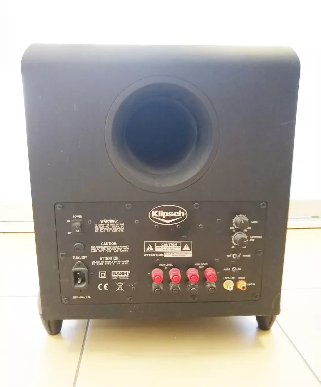 KLIPSCH SYNERGY SUB10 420W SUBWOOFER Subwoofery Loombard.pl