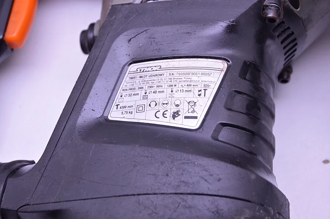 mlot-udarowy-sthor-79051-1200w-stan-uzywany