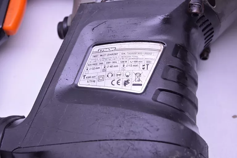 mlot-udarowy-sthor-79051-1200w-stan-uzywany