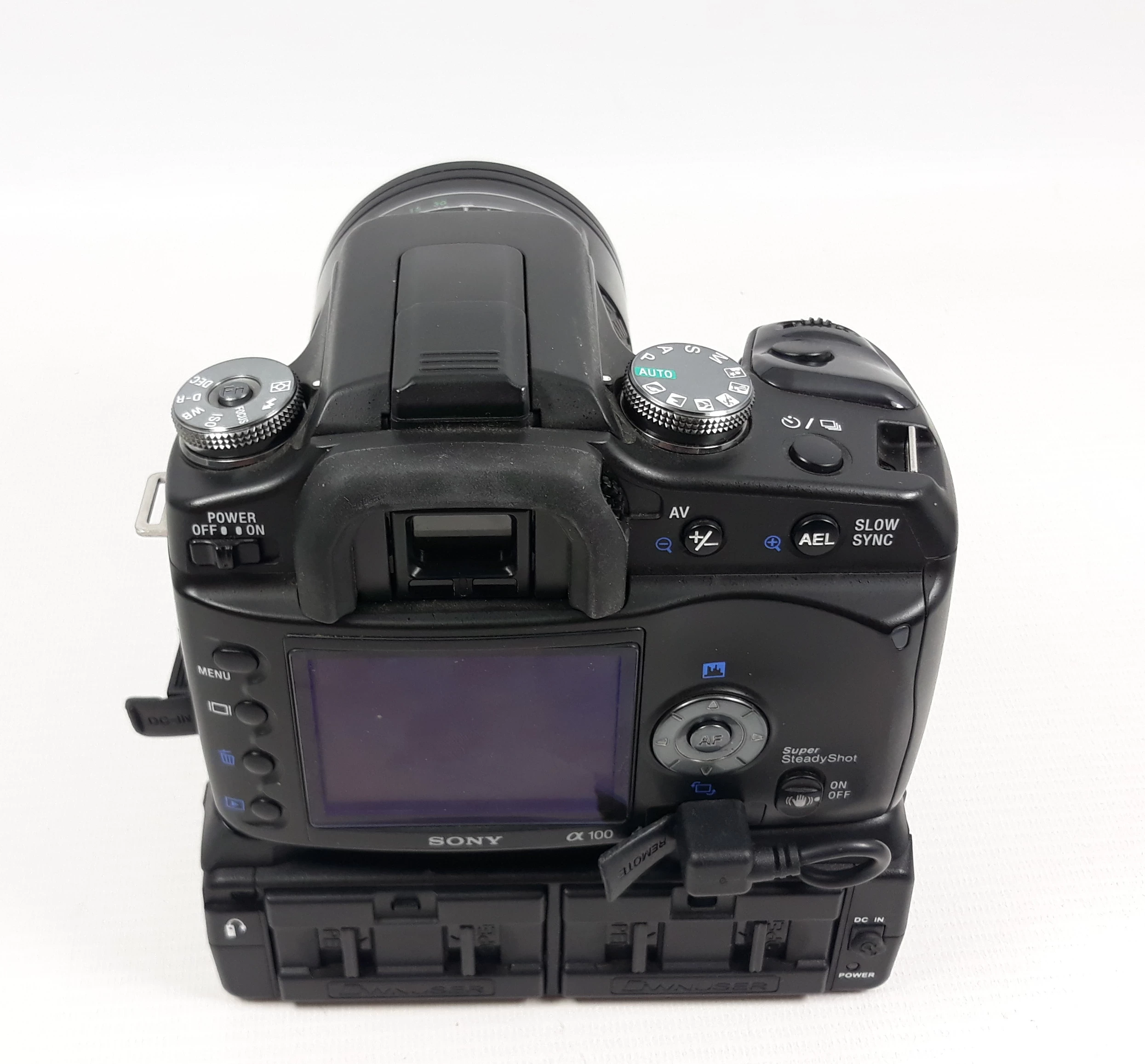 aparat-sony-dslr-a100-obiektyw-grip-jakosc-video-brak-nagrywania