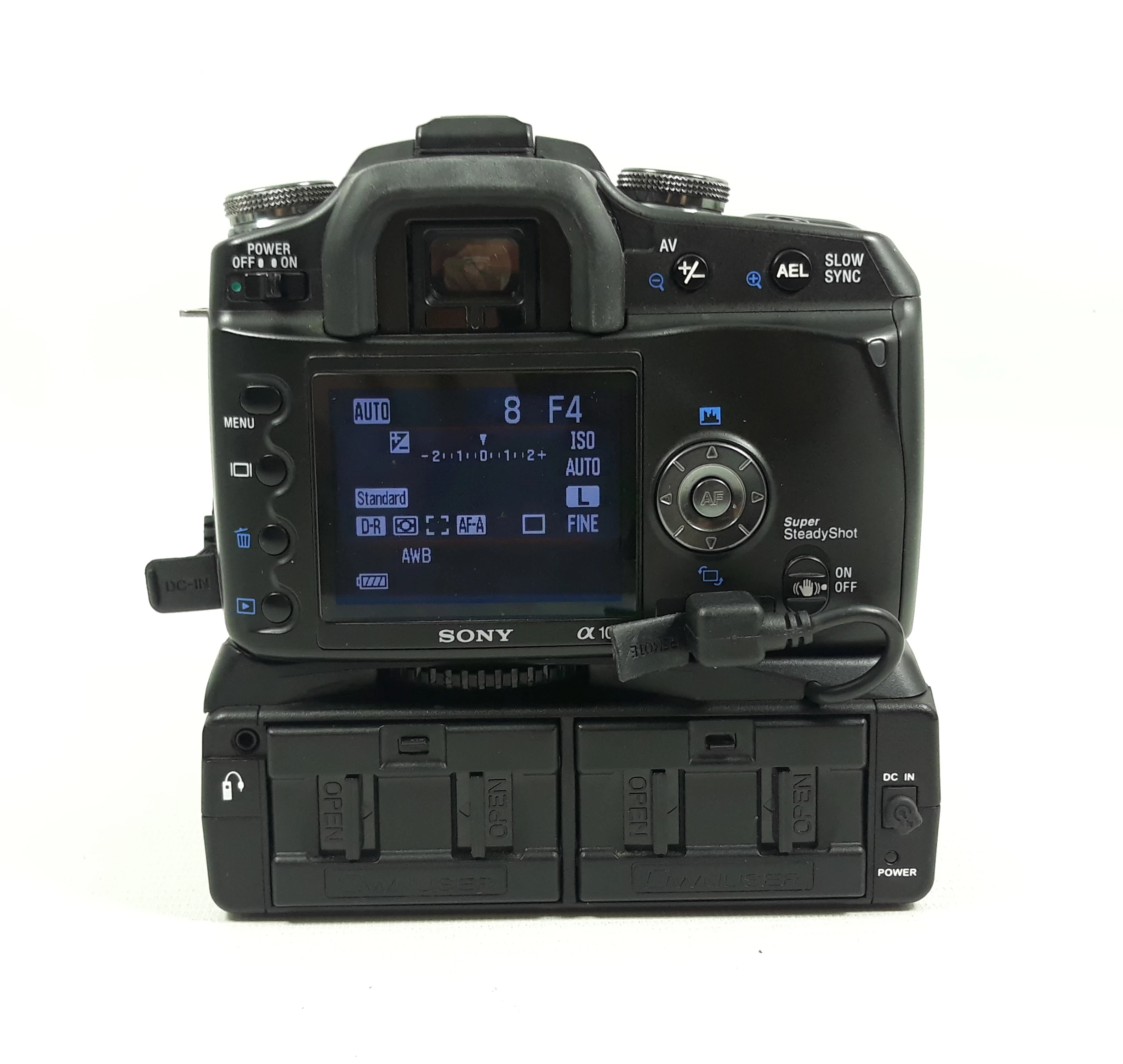 aparat-sony-dslr-a100-obiektyw-grip-w-zestawie-korpus-obiektyw