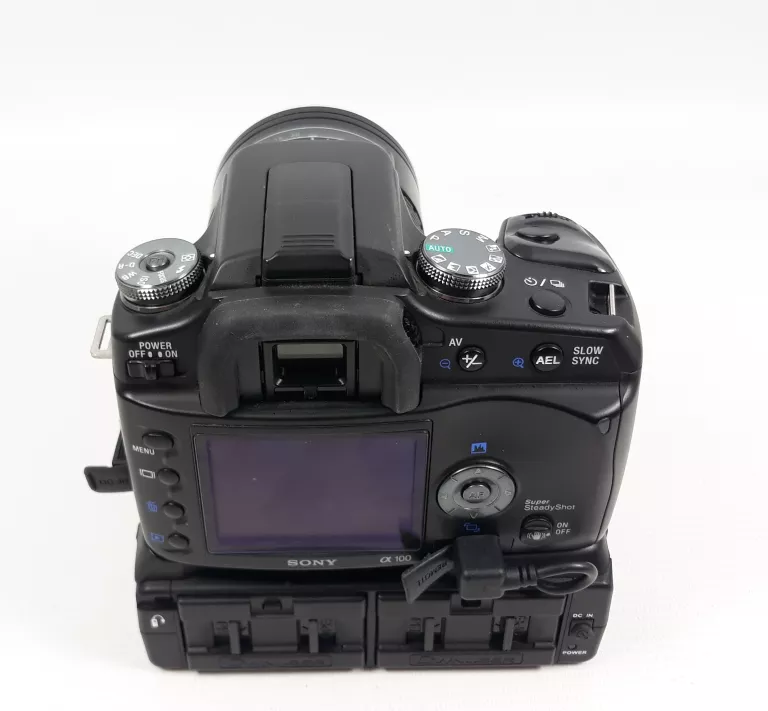 aparat-sony-dslr-a100-obiektyw-grip-jakosc-video-brak-nagrywania
