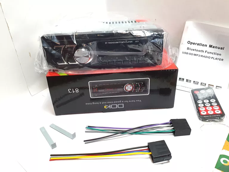 RADIO SAMOCHODOWE MP3, AUX, USB