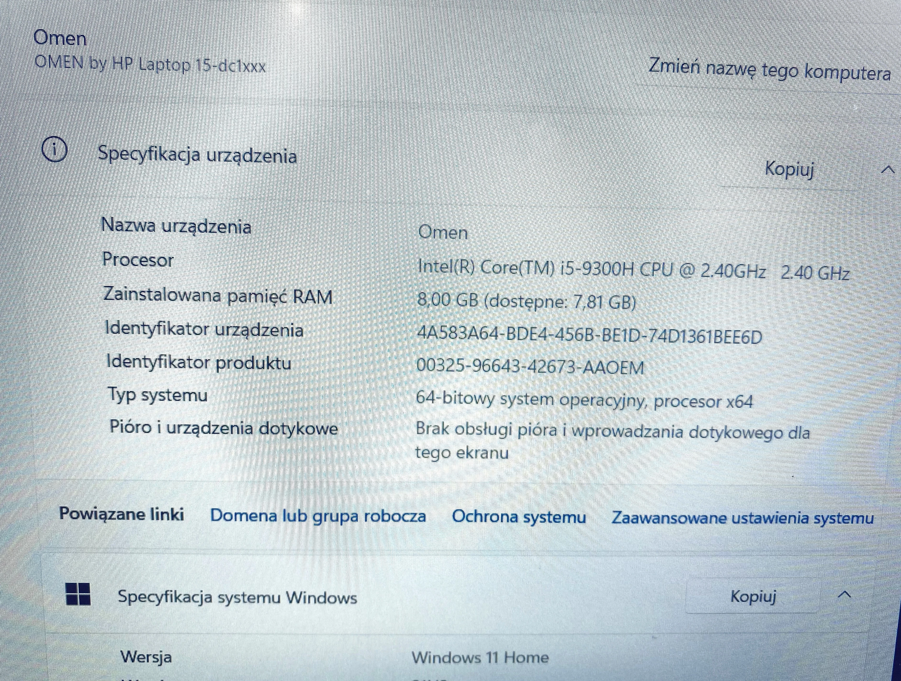 laptop-hp-omen-15-dc1065nw-wielkosc-pamieci-ram-8-gb