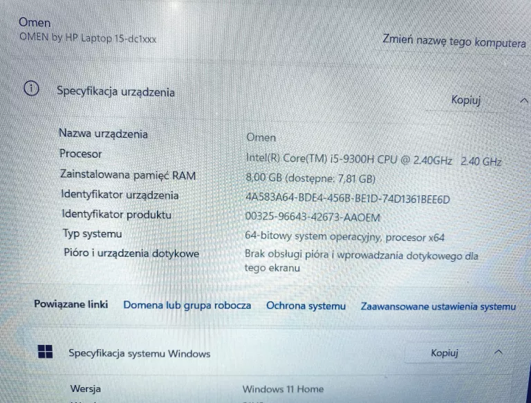 laptop-hp-omen-15-dc1065nw-wielkosc-pamieci-ram-8-gb