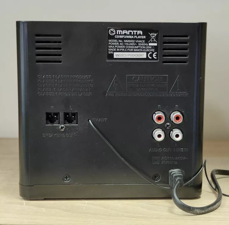 WIEŻA MANTA MMS002 VIVANCE 2 KOLUMNY+PILOT ZOBACZ