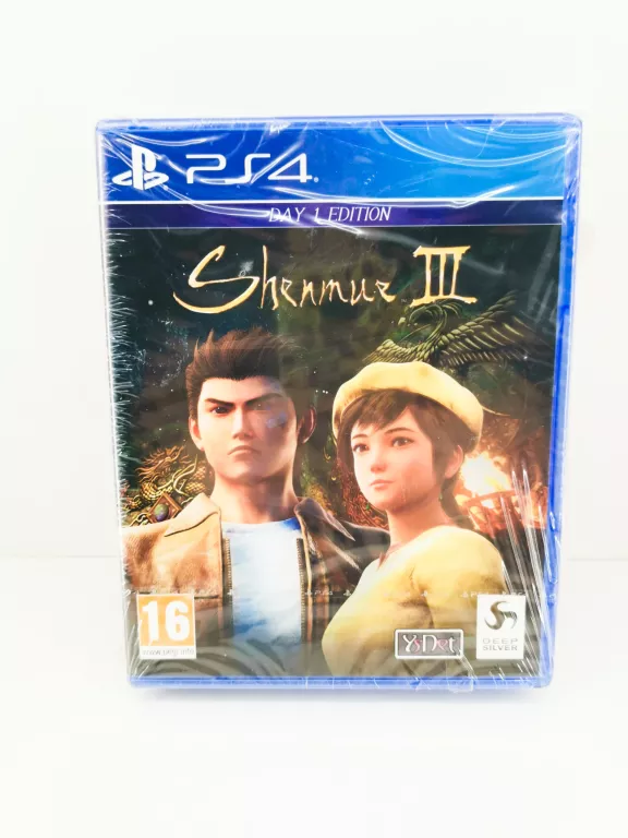 SHENMUE III 3 DAY 1 EDITION + STEELBOOK - PS4