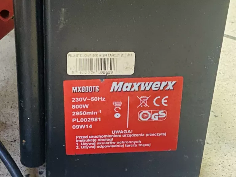 PIŁA STOŁOWA MAXWERX MX800TS