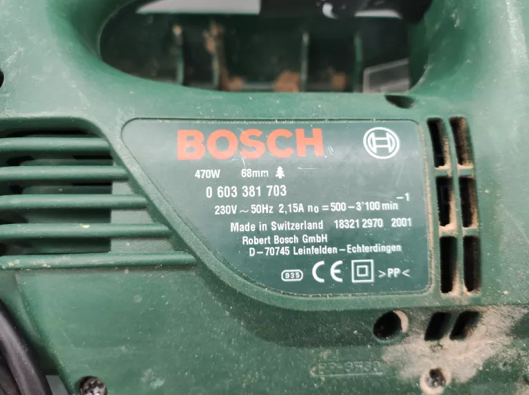 WYRZYNARKA BOSCH PST 650 PE+WALIZKA
