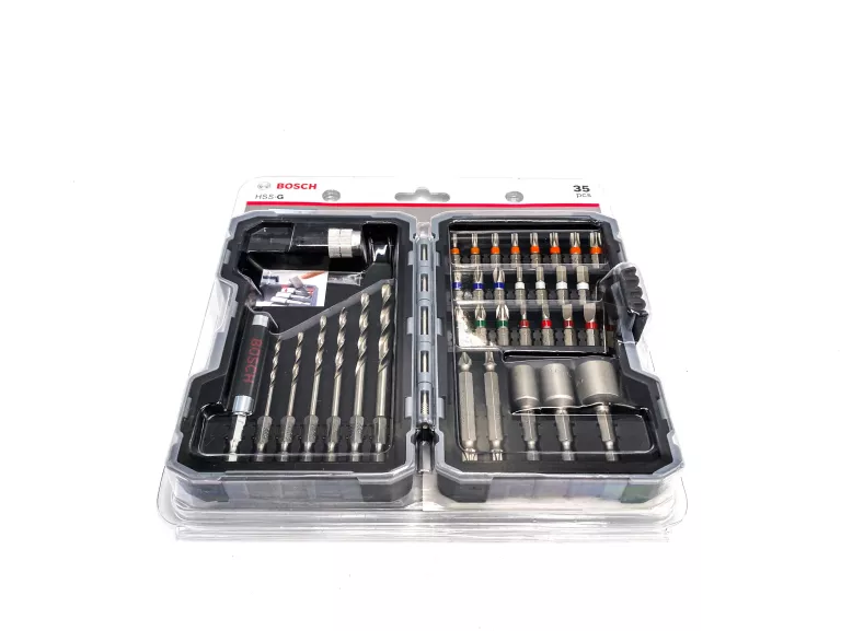 BOSCH ZESTAW WIERTEŁ BITÓW HSS-G 35 ELEMENTÓW