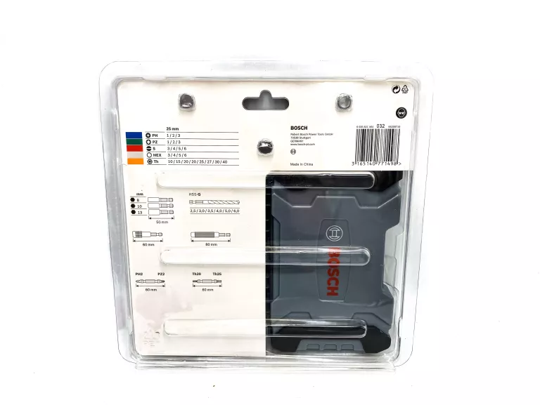 BOSCH ZESTAW WIERTEŁ BITÓW HSS-G 35 ELEMENTÓW