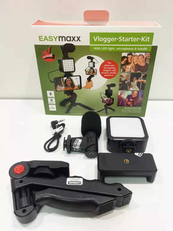 ZESTAW NA START DLA VLOGERA EASYMAXX