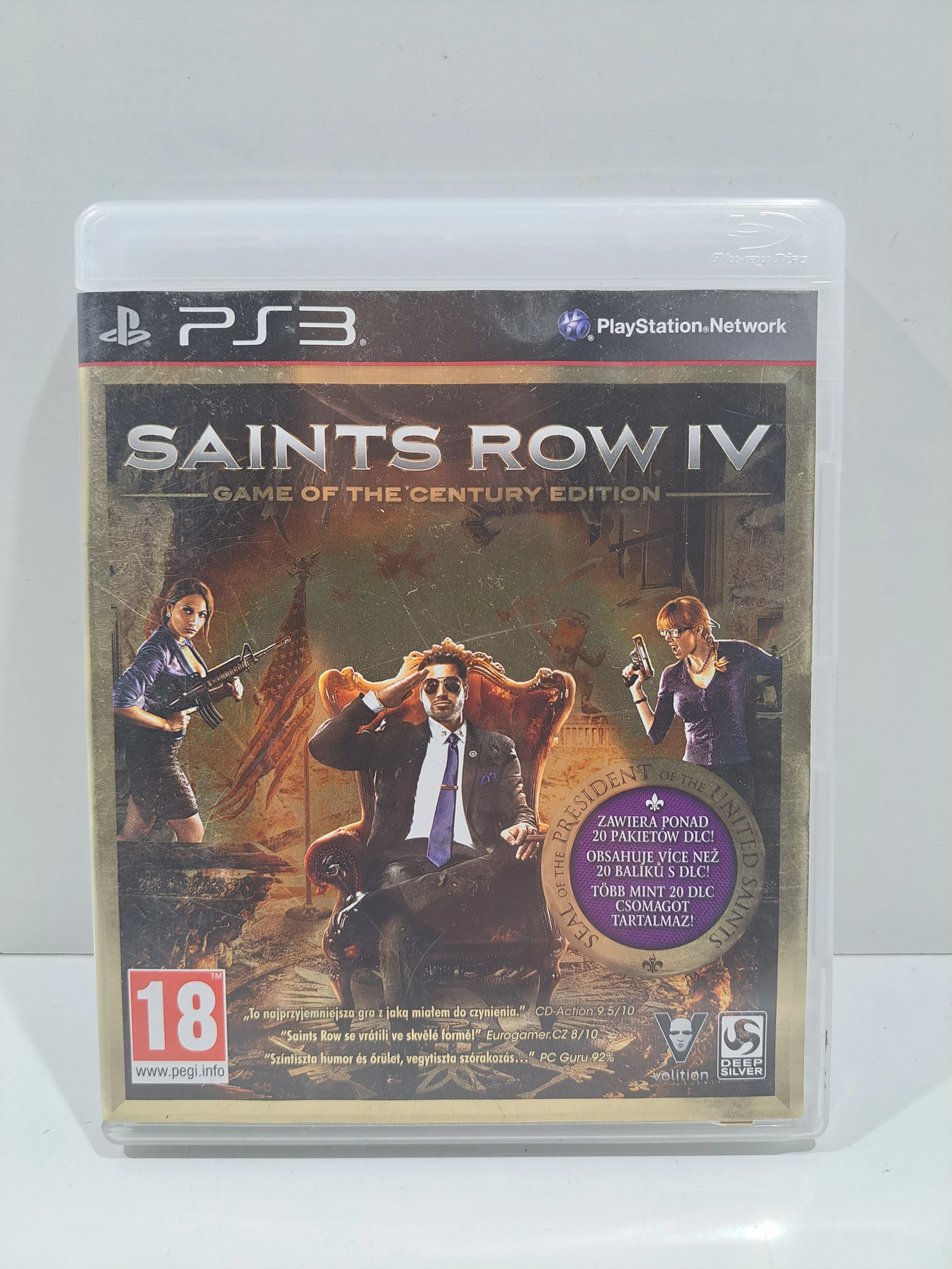 GRA PS3 SAINTS ROW IV GAME OF THE CENTURY EDITION Gry akcji