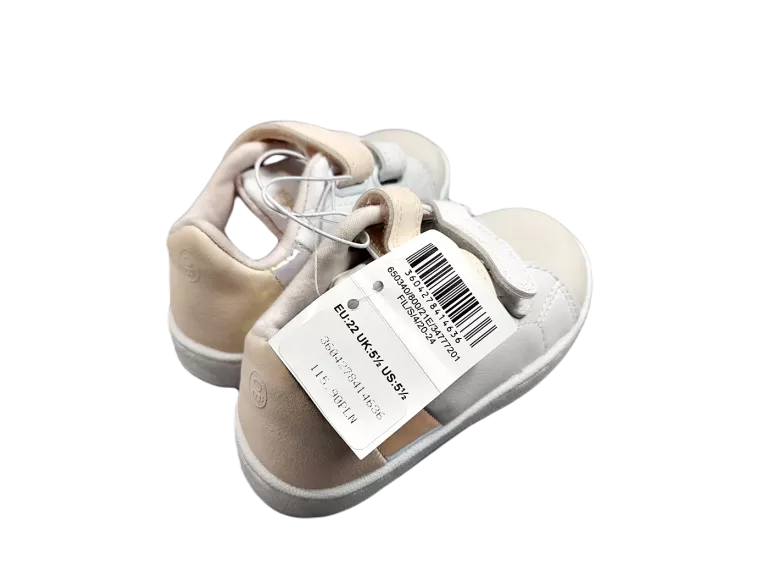 buciki-dla-dziewczynki-adidasy-biale-rozmiar-20-stan-nowy