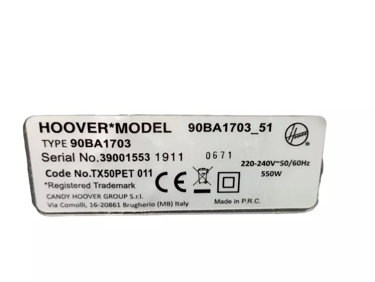 ODKURZACZ HOOVER TELIOS