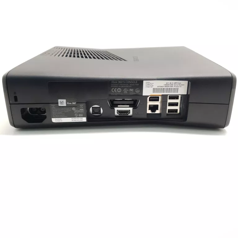 XBOX 360 S MEGA ZESTAW, KINECT, 2 PADY, 3 GRY