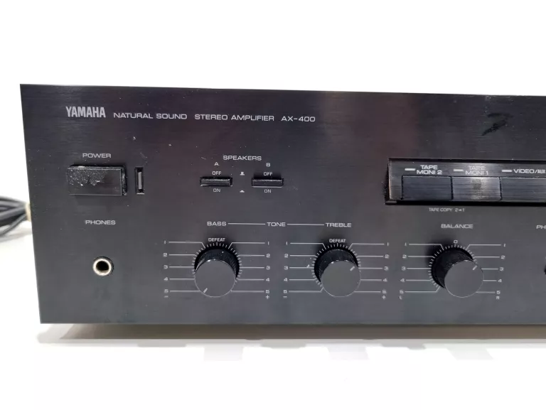 WZMACNIACZ YAMAHA AX 400 CZARNY
