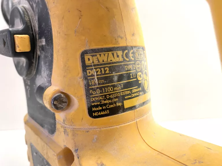 MŁOTOWIERTARKA DEWALT DC 212 +AKU BEZ ŁADOWARKI