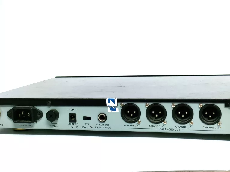 4-KANAŁOWY ODBIORNIK STAGE LINE TXS-262 SET