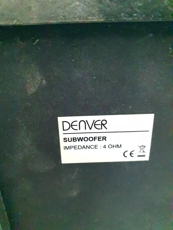 GŁOŚNIKI 2.1 DENVER PASYWNE