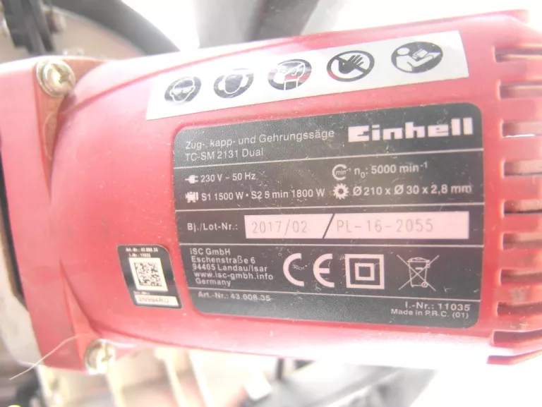 PILARKA UKOSOWA UKOŚNICA EINHELL TC-SM 2131/1