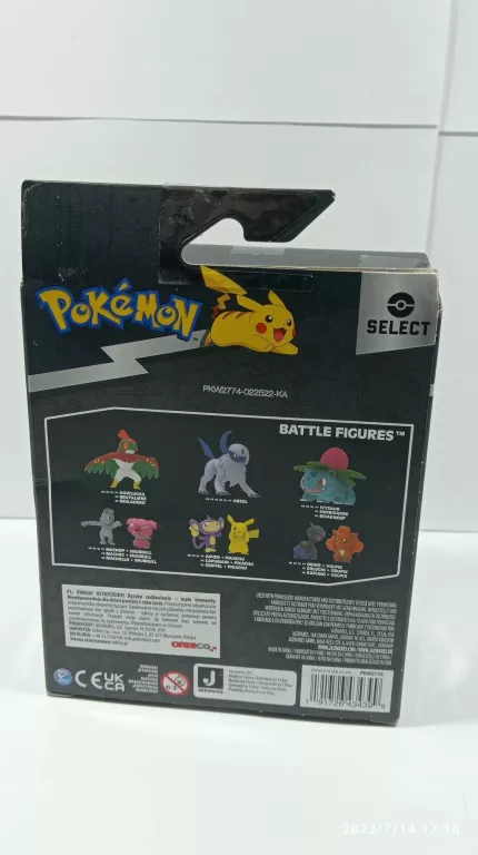 POKEMON EWOLUCJA 2W1 CUBONE MAROWAK FIGURKA