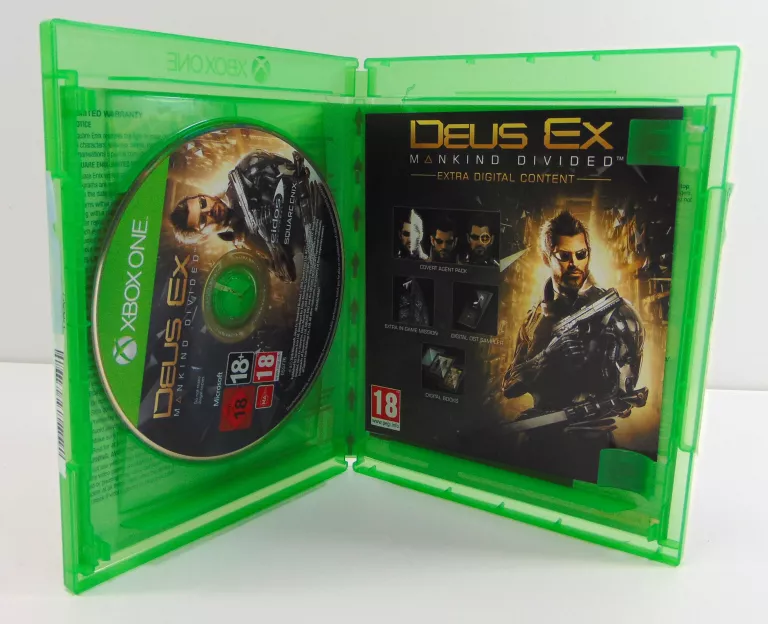 GRA XBOX ONE  DEUS EX MAKIND DIVIDED