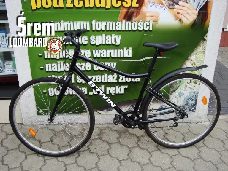 ROWER BTWIN RIVERSIDE 100 RAMA M-KA, KOŁA 28