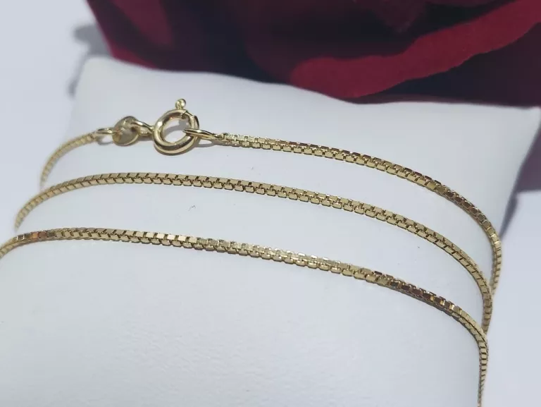 CUDOWNY ZŁOTY ŁAŃCUSZEK PR.585