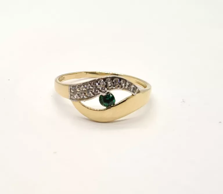 przepiekny-pierscionek-z-zielona-cyrkonia-pr-585-stan-uzywany