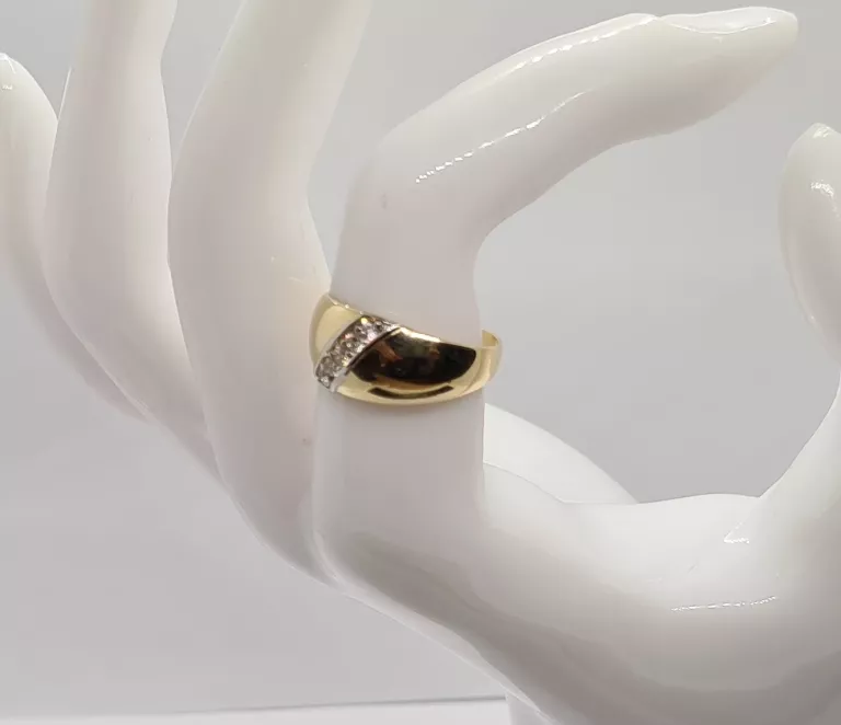 piekny-zloty-pierscionek-z-cyrkoniami-pr585-stan-uzywany