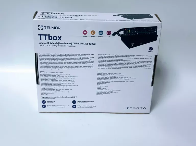 DEKODAR DVBT-2 TTBOX KOMPLET